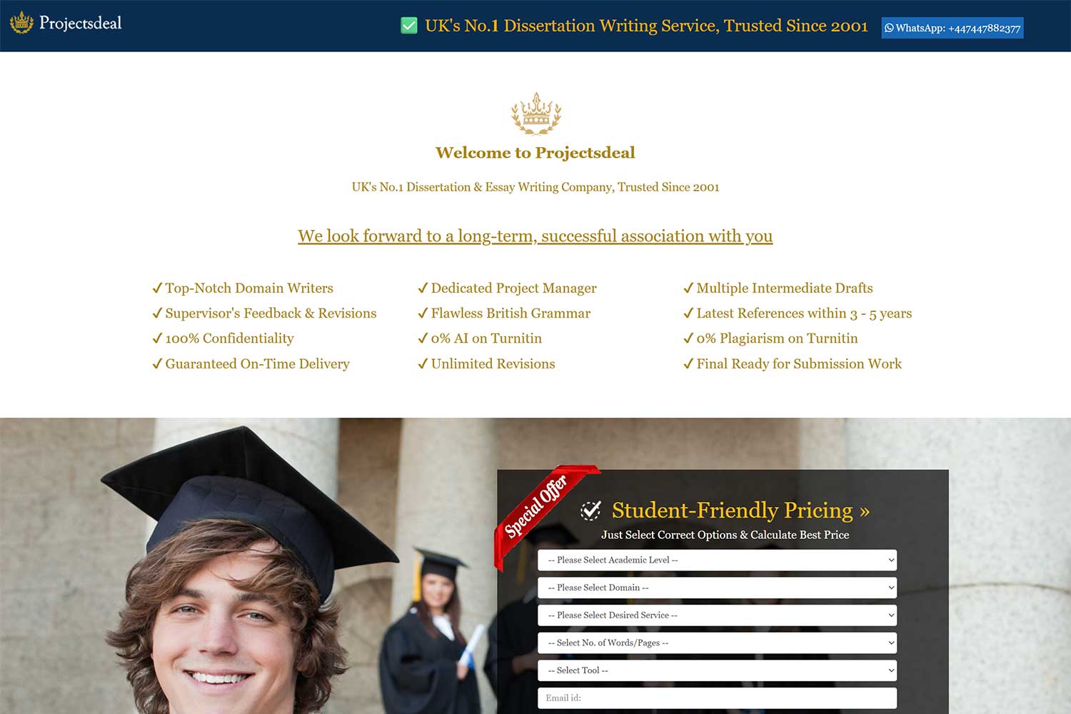 Projects deal review