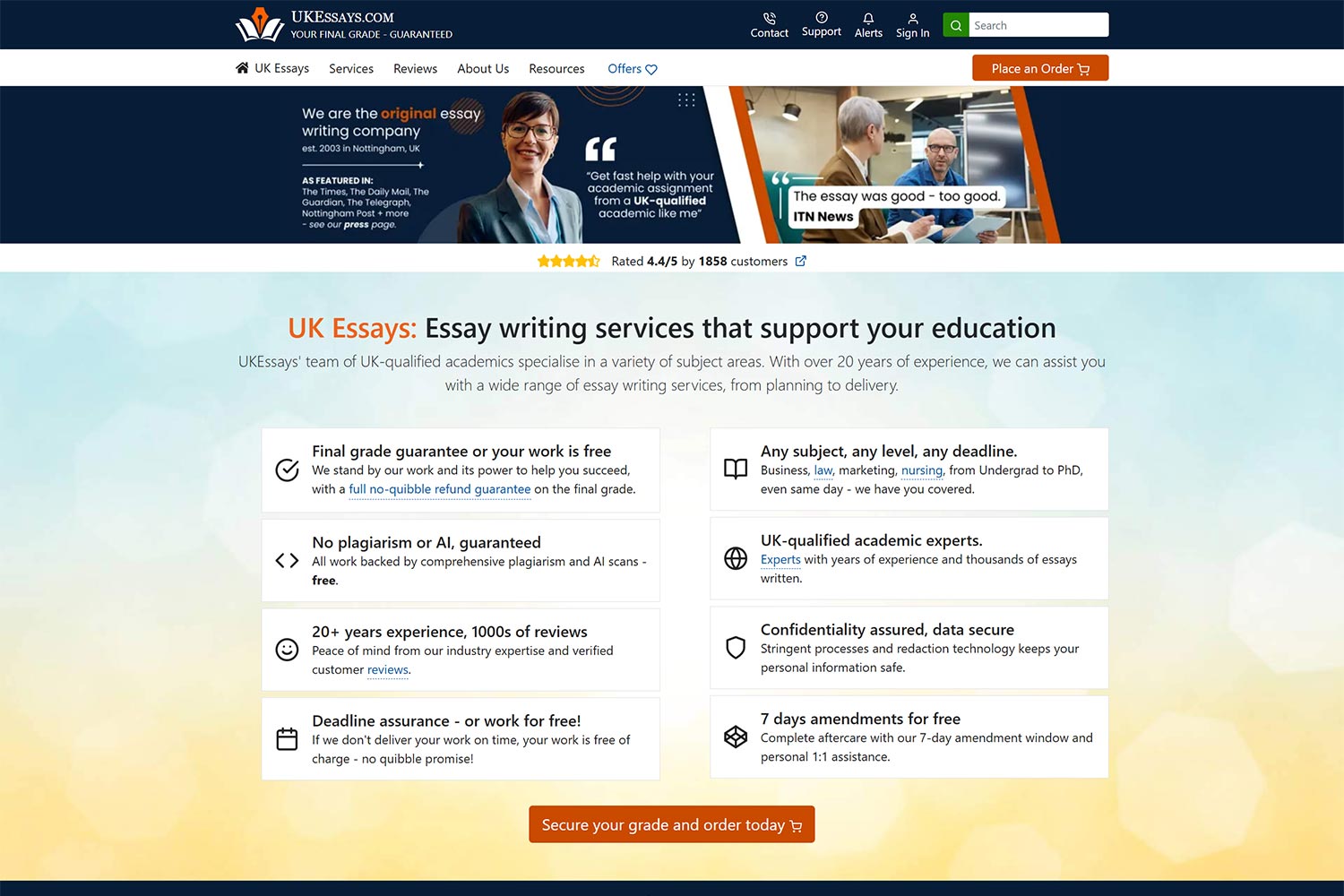 UK Essays review